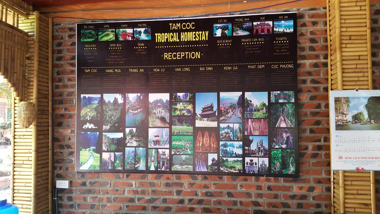 Tam Coc Tropical Homestay Ninh Binh Exterior foto